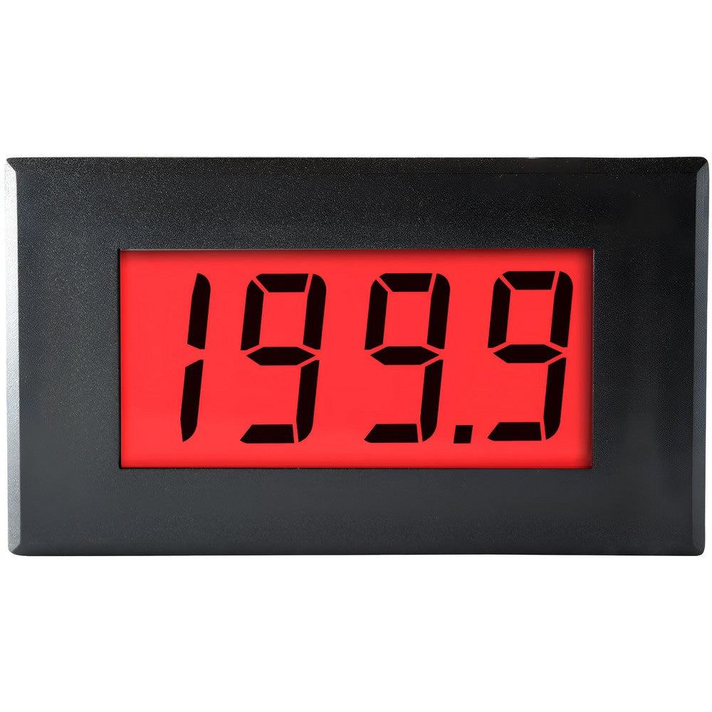 Panel Meters; Panel Meter Type: Panel Meter; Power Measurement Type: DC Voltmeter; Panel Meter Display Type: Digital LCD; Maximum Input Voltage: 6