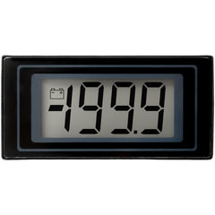 Panel Meters; Panel Meter Type: Panel Meter; Power Measurement Type: DC Voltmeter; Panel Meter Display Type: Digital LCD; Maximum Input Voltage: 14