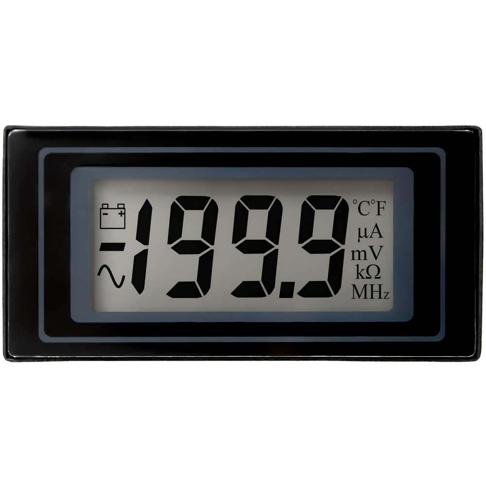 Panel Meters; Panel Meter Type: Panel Meter; Power Measurement Type: DC Voltmeter; Panel Meter Display Type: Digital LCD; Maximum Input Voltage: 14