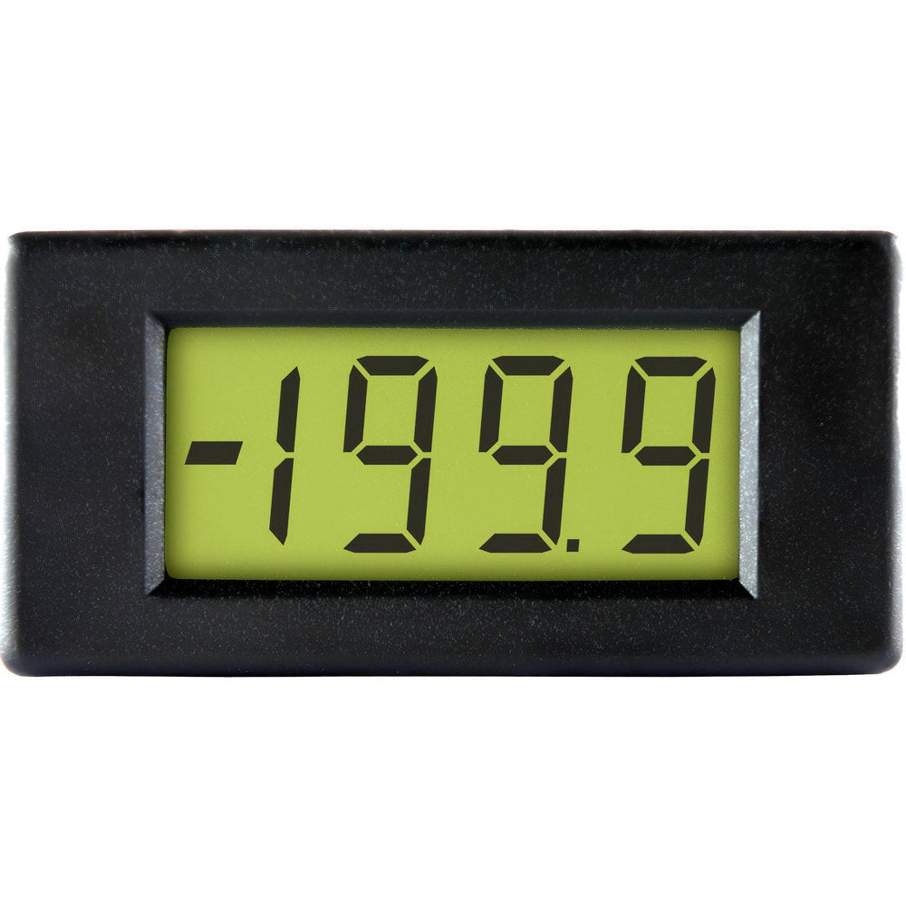 Panel Meters; Panel Meter Type: Panel Meter; Power Measurement Type: DC Voltmeter; Panel Meter Display Type: Digital LCD; Maximum Input Voltage: 15