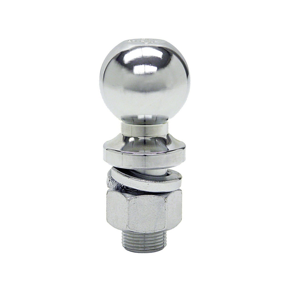 Hitch Balls; Ball Diameter: 2; Shank Diameter: 0.3150; Shank Length: 2.125 in; Maximum Capacity: 3500 lb; Finish/Coating: Chrome; Class: II; Features: Corrosion-Resistant