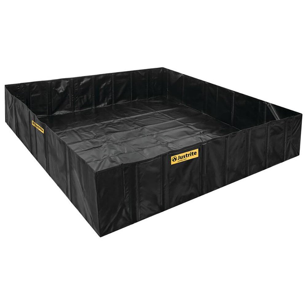 Collapsible Berms & Pools; Type: Spill Berm; Material: PVC Coated Fabric; Width (Feet): 36; Pool Color: Black