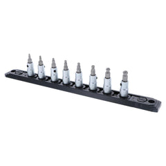 Hex & Torx Bit Socket Sets; Set Type: Ball Hex Bit; Minimum Set Hex Size (Inch): 3/32