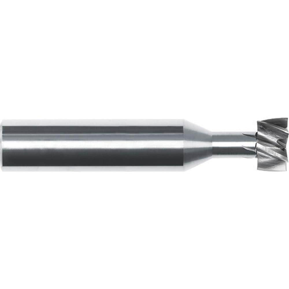 Woodruff Keyseat Cutter: 3/4" Cut Dia, 5/8" Cut Width, 3/4" Shank Dia, Straight Tooth