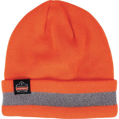 Balaclavas; Garment Style: Beanie; Coverage: Head; Size: Universal; Color: Orange; Material: Acrylic