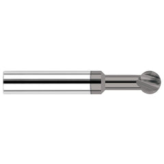 Undercutting End Mills; Mill Diameter (Decimal Inch): 0.0469; Mill Diameter (Inch): 3/64; Length Of Cut (Decimal Inch - 4 Decimals): 0.0400; Overall Length (Inch): 1-1/2; Radius: 0.0234; Number Of Flutes: 2; Neck Length (Decimal Inch): 0.1560; Neck Diamet