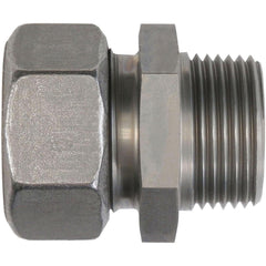 Compression Tube Straight: 1/2-14, M18x1.5, 12" Tube ID, 12 mm Tube OD, Tube OD