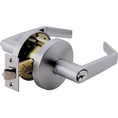 Lever Locksets; Lockset Type: Cylindrical Lock; Key Type: Schlage C; Back Set: 2-3/4; Cylinder Type: Conventional; Material: Zinc; Door Thickness: 1 3/8 - 1 3/4; Finish: Satin Chrome