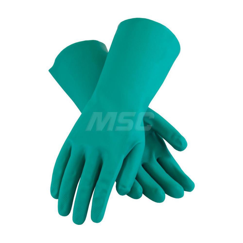 Chemical Resistant Gloves: PiP Assurance, Size Small, Nitrile, Unsupported