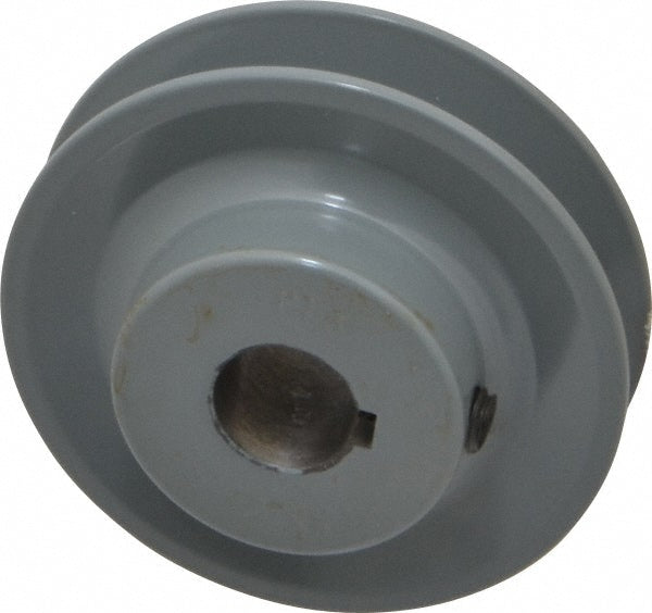 5/8" Bore Diam, 2.8" OD, Finished Bore Single Groove Sheave