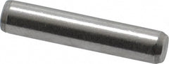 Dowel Pin: 5/32" Dia, 3/4" OAL, Stainless Steel, Grade 416, Passivated Finish