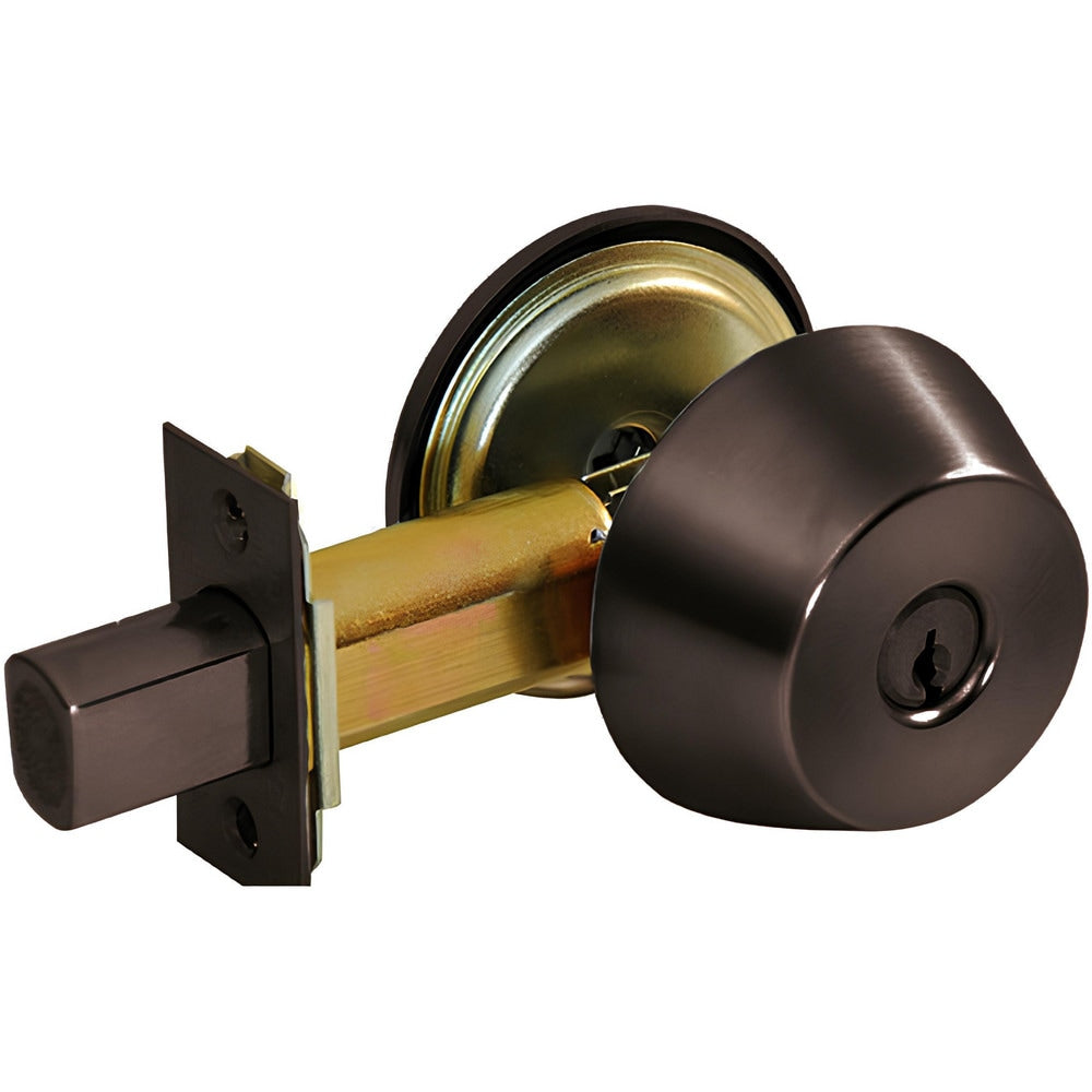 Deadbolts; Deadbolt Type: Deadbolt; Lock Type: Single Cylinder; Key Type: Keyed Different; Mount Type: Through Hole; Material: Steel; Minimum Door Thickness: 1.75 in; Maximum Door Thickness: 1.75; Finish: Bright Chrome