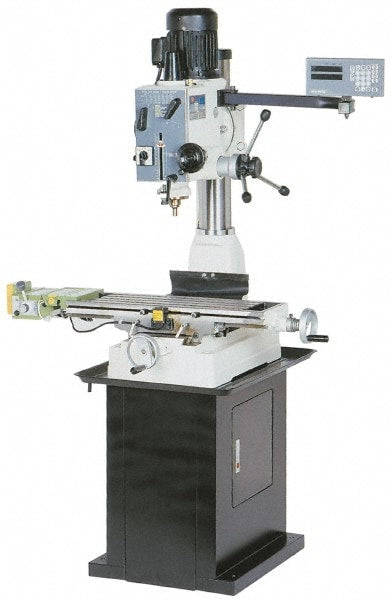 Mill Drill Machine: 20-1/2" x 8-1/4" Travel