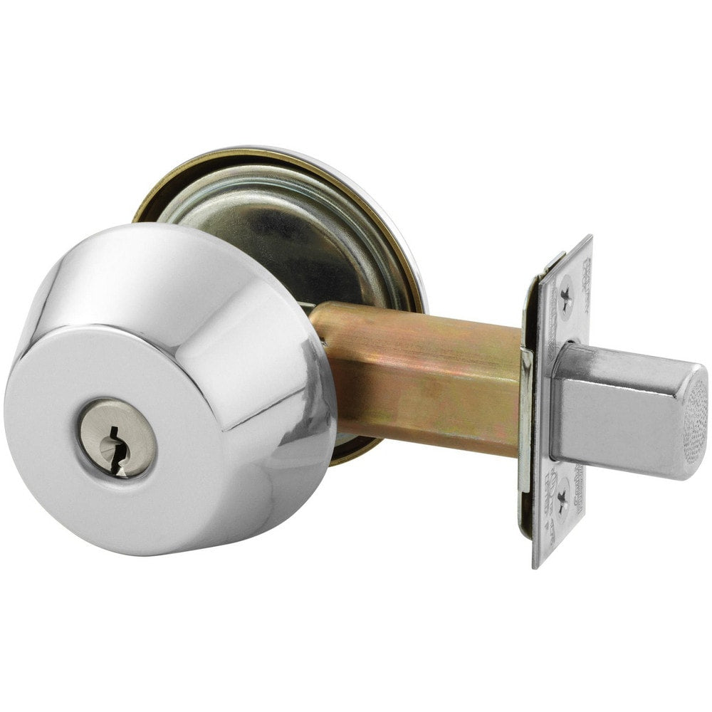 Deadbolts; Deadbolt Type: Deadbolt; Lock Type: Single Cylinder; Key Type: Keyed Different; Mount Type: Through Hole; Material: Steel; Minimum Door Thickness: 1.375 in; Maximum Door Thickness: 1.75; Finish: Oil Rubbed Dark Bronze