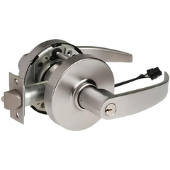 Lever Locksets; Lockset Type: Fail Secure Cylindrical Lock; Key Type: Keyed Different; Back Set: 2-3/4; Cylinder Type: Conventional; Material: Stainless Steel; Door Thickness: 1-3/4 to 2; Finish: Satin Chrome