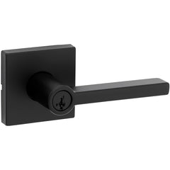 Lever Locksets; Lockset Type: Entry Cylindrical Lever; Key Type: Keyed Different; Back Set: 2-3/8; Cylinder Type: Conventional; Material: Zinc; Door Thickness: 1 3/8 - 1 3/4; Finish: Iron Black