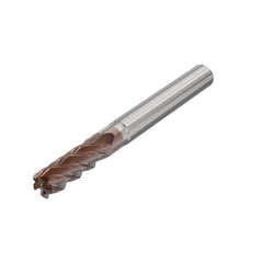 Corner Radius End Mill: 6.00 mm Dia, 19.00 mm LOC, 0.05 mm Radius, 5 Flute, Solid Carbide