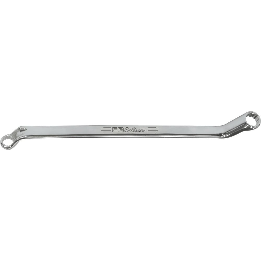 Offset Box End Wrench: 1-1/16 x 1-1/4", 12 Point, Double End