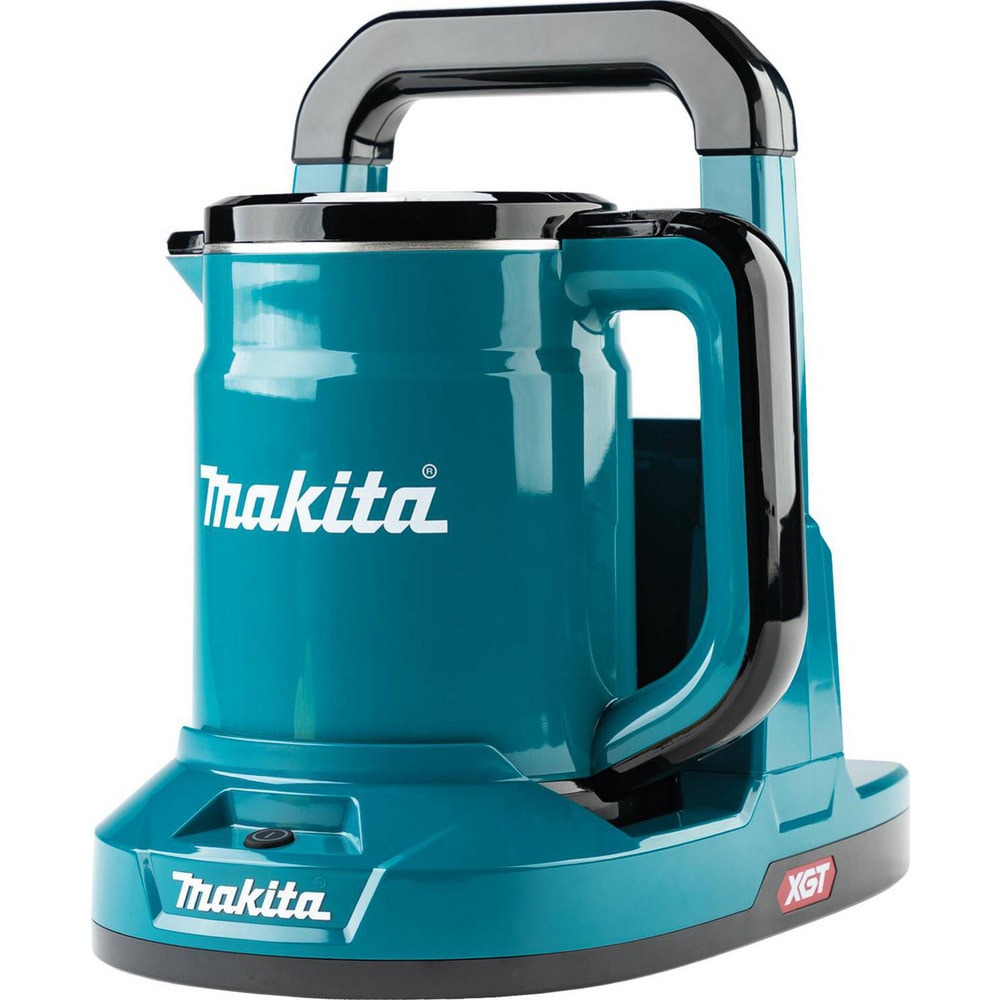 Coffee Makers; Coffee Maker Type: Hot Water Kettle; Material: Stainless Steel, Plastic; For Use With: Makita XGT Battery Platform; Color: Teal; Single Serve: No