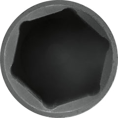 Impact Socket: 3/8" Drive, 3/8" Socket, Hex Drive