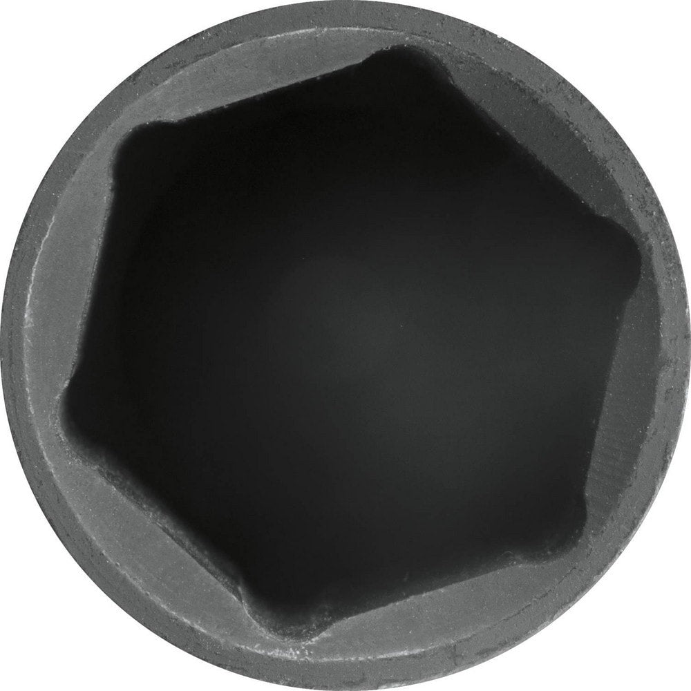 Impact Socket: 3/8" Drive, 11/16" Socket, Hex Drive