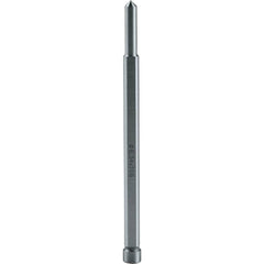 Hole-Cutting Tool Pins, Centering Drills & Pilot Drills; Cutting Depth: 2; Minimum Tool Diameter Compatibility: 0.5; Material: EN31; Maximum Tool Diameter Compatibility: 0.6875