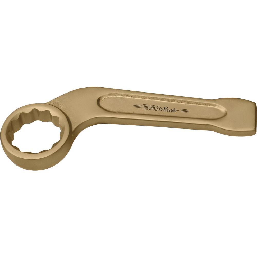 Slogging Box End Wrench: 24 mm, 12 Point, Single End