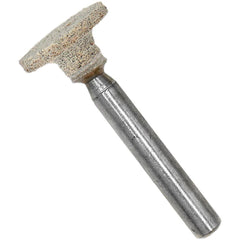 Mounted Point: 3/4" Head Dia, 1/4" Shank Dia, Special, 80 Grit, Medium Fine