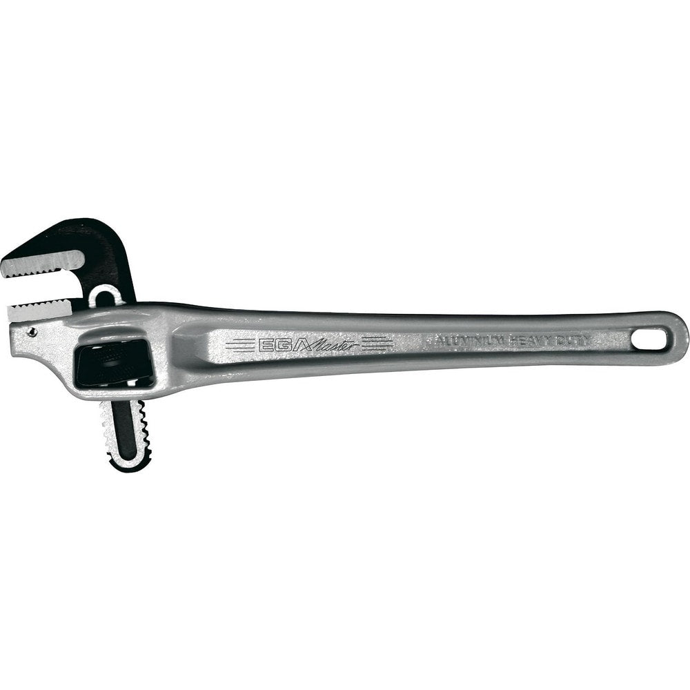 Pipe Wrenches; Wrench Type: Corner Pipe Wrench 90 Deg, Offset; Maximum Pipe Capacity (Inch): 2; Overall Length (Inch): 14; Material: Alloy Steel, Aluminum, Forged Steel; Jaw Texture: Serrated