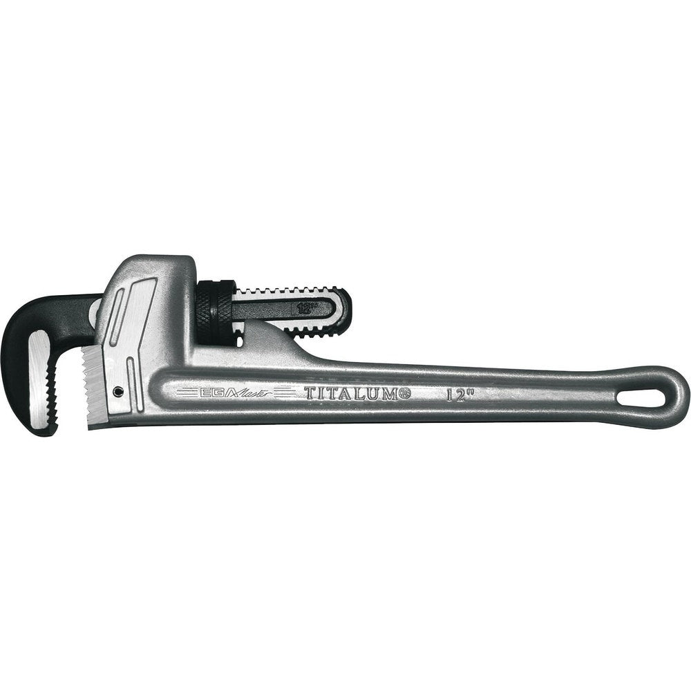 Pipe Wrenches; Wrench Type: Pipe Wrench; Maximum Pipe Capacity (Inch): 5; Overall Length (Inch): 36; Material: Aluminum; Jaw Texture: Serrated