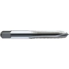 Spiral Point Tap: 1/2-13 UNC, 3 Flutes, Plug Chamfer, 3B Class of Fit, HSS, Bright/Uncoated Coated