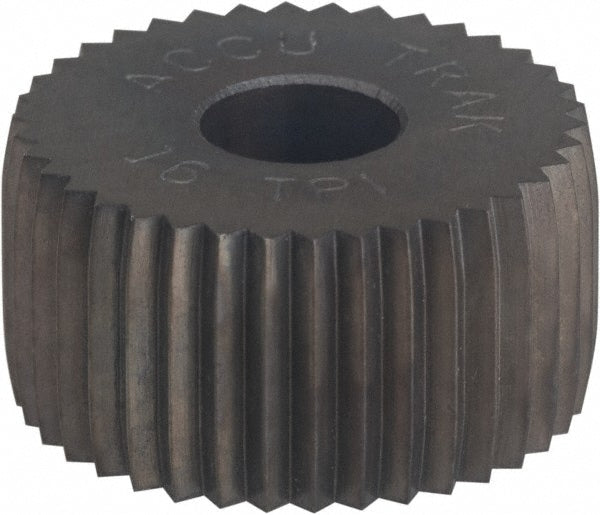 Convex Knurl Wheel: 3/4" Dia, 80 &deg; Tooth Angle, Straight, Cobalt