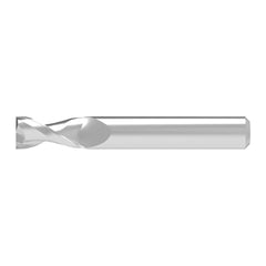 Corner Chamfer End Mill: 13.00 mm Dia, 25.00 mm LOC, 2 Flute, 0.15 mm Chamfer Width, Solid Carbide