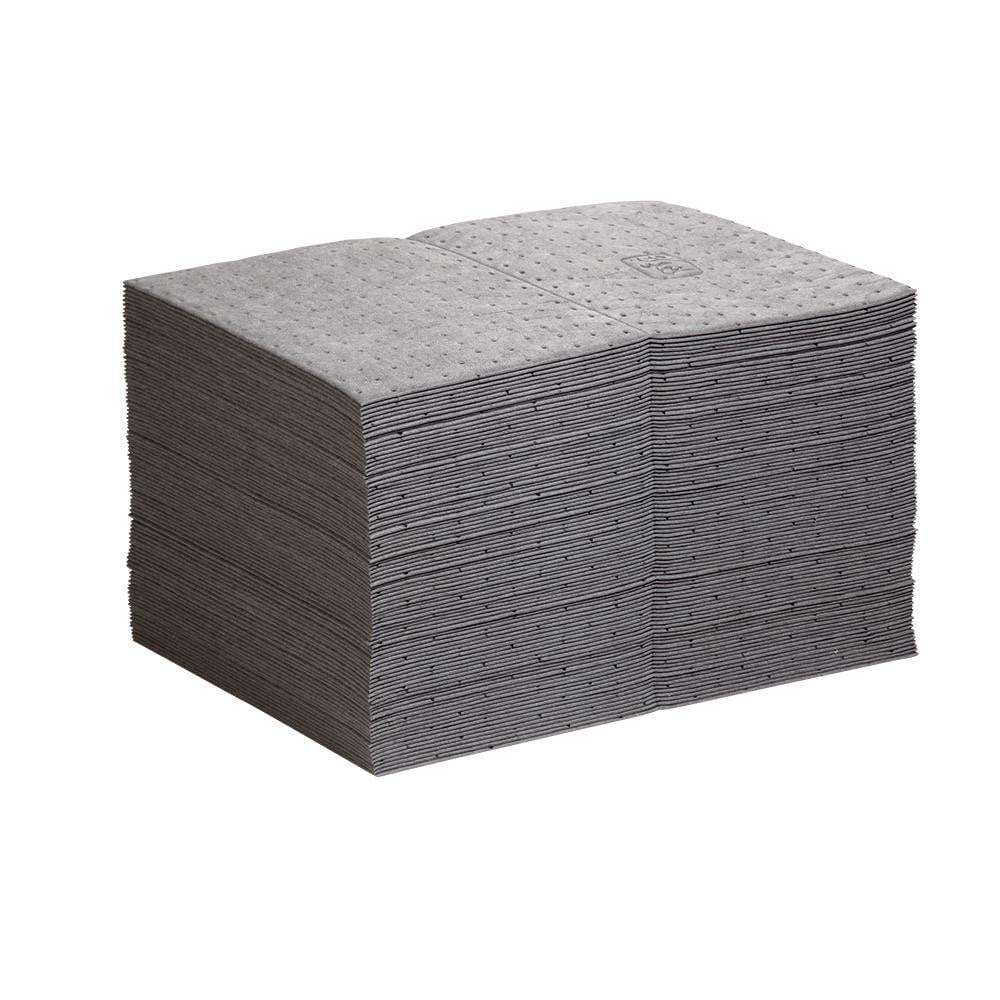 Sorbent Mat: 15" Wide, 20" Long, 22 gal Capacity, Gray