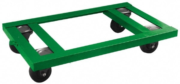 Welded Angle Iron Open Dolly: Steel Top