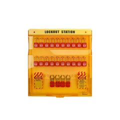 Lockout Device & Tag Station: Equipped, Polycarbonate