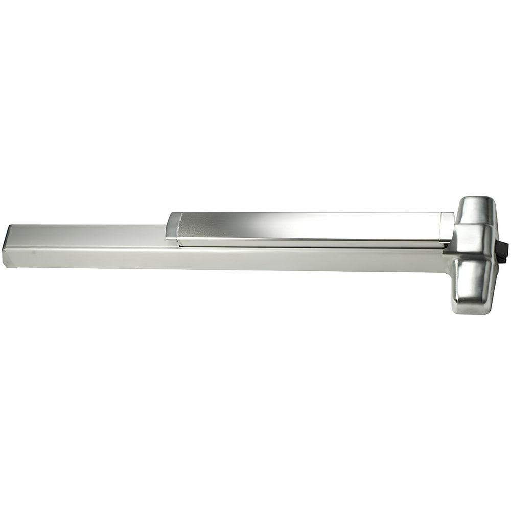 Push Bars; Material: Metal; Locking Type: Exit Device Only; Maximum Door Width: 3 ft; Finish/Coating: Satin Stainless Steel; Minimum Door Width: 3 ft