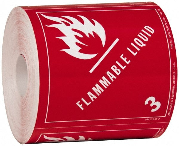 Flammable Liquid 500 Roll