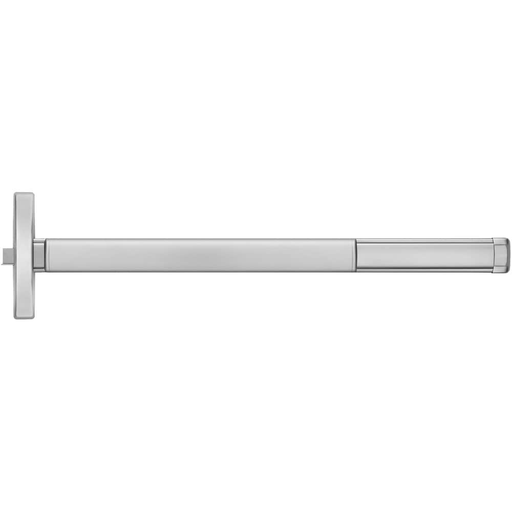 Push Bars; Material: Metal; Locking Type: Exit Device Only; Maximum Door Width: 4 ft; Finish/Coating: Satin Stainless Steel; Minimum Door Width: 3 ft