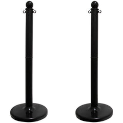 Barrier Posts; Post Type: Standard Post; Post Material: Polyethylene, Plastic; Base Material: Plastic; Surface Style: Solid Color