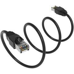 Brand: CompuCablePlusUSA / Part #: MRJ-L6AS-50BLK