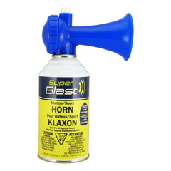 Super Blast Marine/Sports Horn meets U.S. Coast Guard Requirements for boats up to 64 feet/ 20 Meters. Produces a loud sound that can be heard from long distances and through heavy background noise. Great for boating, sports, personal safety, hiking  and