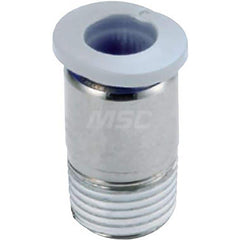 Push-to-Connect Tube x Metric Thread Fitting: Adapter, 1/8" OD