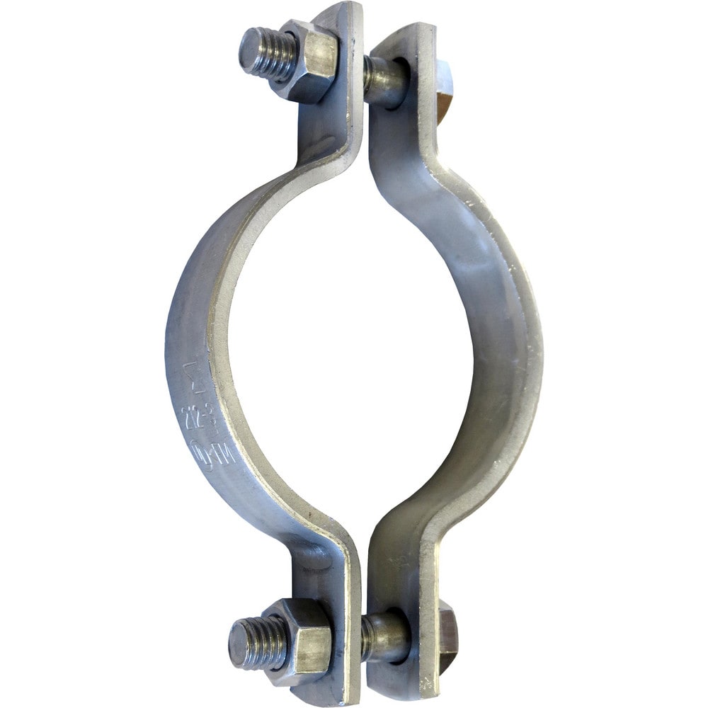 Pipe & Cable Clamps; Clamp Type: Medium Pipe Clamp; Clamp Color: Gray; Material: Carbon Steel; Nominal Pipe Size: 30