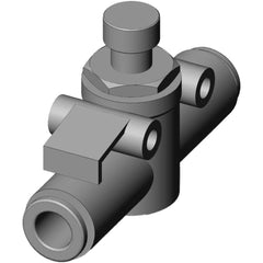 Air Flow Control Valve: In-Line, Tube, 8mm Tube OD