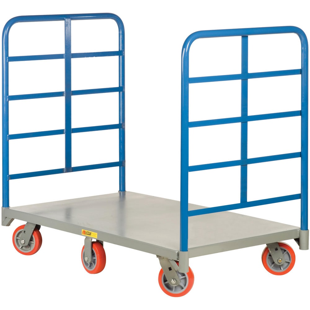 Double End Rack Platform Truck: 9" High, 60" Long, 30" Wide