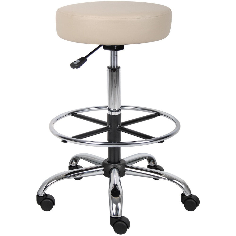 Medical/Drafting Stool: 28 to 34" Seat Height, 16 x 16" Seat