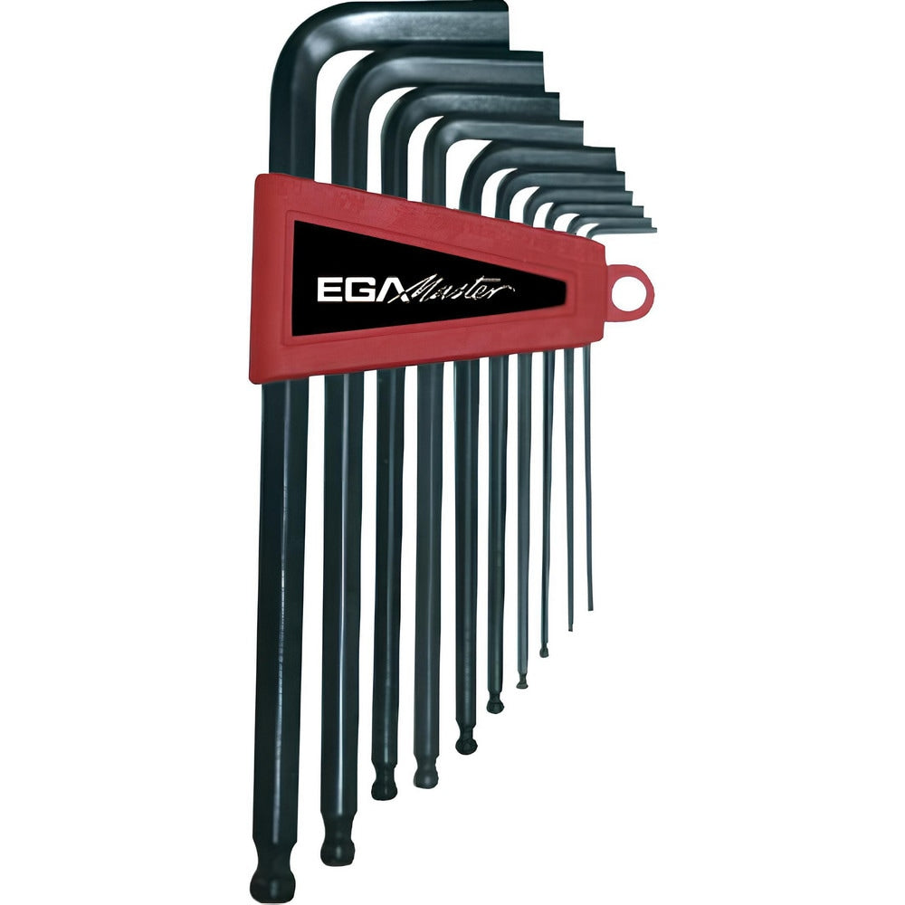 Hex Key Sets; Tool Type: Ballpoint Hexagonal Key; Handle Type: L-Handle; Hex Size Range (mm): 1.5 - 10