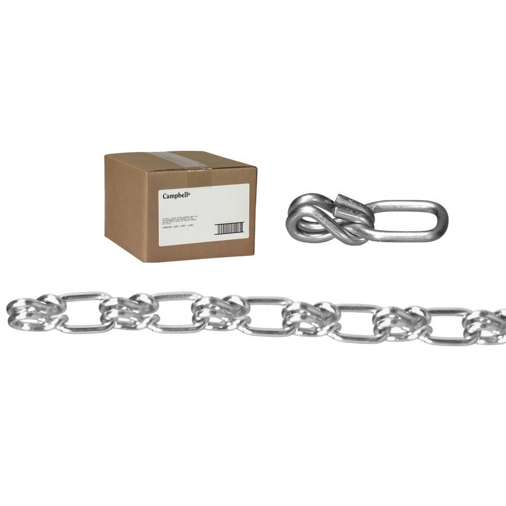 Links; #1/0X100' 265LB CAP SNGL LOOP WELDLESS CHAIN