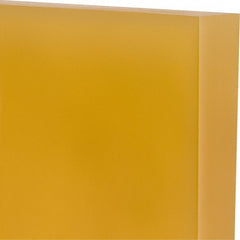 Plastic Sheet: Polyurethane, 1" Thick, 24" Wide, 1' Long, Natural